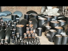 ANSCHLÜSSE AUS KOHLENSTOFFSTAHL STUMPFGESCHWEIßTE ROHRANSCHLÜSSE SCHWARZE FARBE 1,5D 90 GRAD